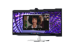 Monitor LED Dell P3424WEB Curved Video Conferencing 34", 3440x1440 WQHD, IPS Antiglare, 21:9, 1000:1, 300 cd/m2, 8ms/5ms, 178/178, DP, HDMI, 2xUSB-C (DP/PD), USB-B, 2xUSB 3.2, RJ-45, 2x5W Speakers, Cam, Mic, Tilt, Swivel, Height Adjust, 3Y